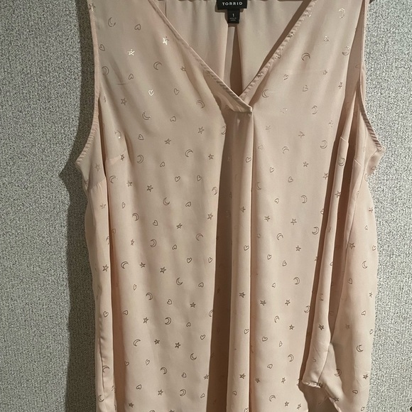torrid Tops - Torrid Women's Beige Sleeveless Top‎